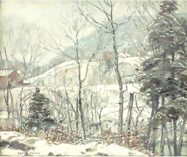 New England Winter - view 1