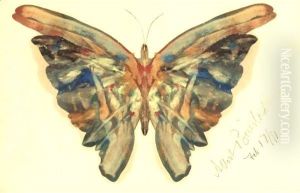 Butterfly 3 by Albert Bierstadt