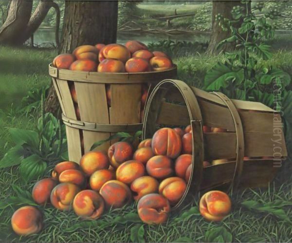 Baskets Of Peaches - view 1