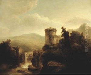 Round Tower On The Rhine