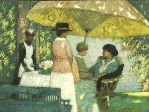 Under The Parasol by Rae Sloan Bredin