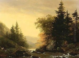 A Mountainous Landscape A Mountainous Landscape