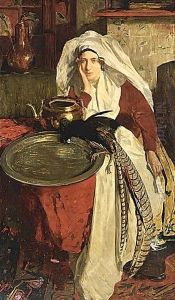 A Woman In Regional Costume by Willem Maris
