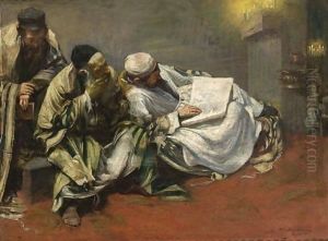 The Day Of Atonement by Leopold Pilichowski