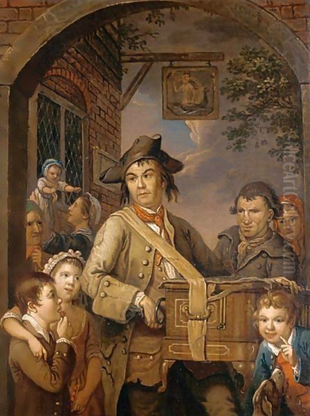 The Hurdy Gurdy Player - view 1