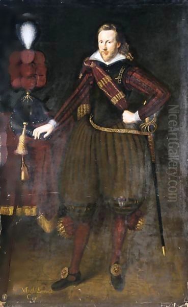Portrait Of Captain Sir Michael Everid - view 1
