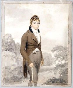 Portrait Of Henry Temple, 3rd Viscount Palmerston (1784-1865) by Thomas Heaphy