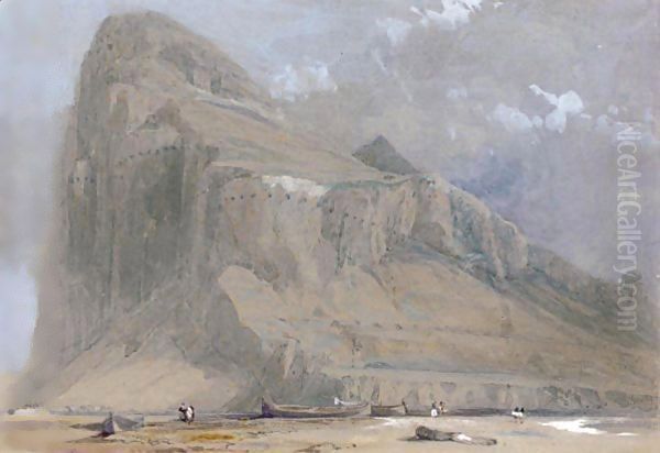 View Of Gibraltar From The Neutral Ground - view 1