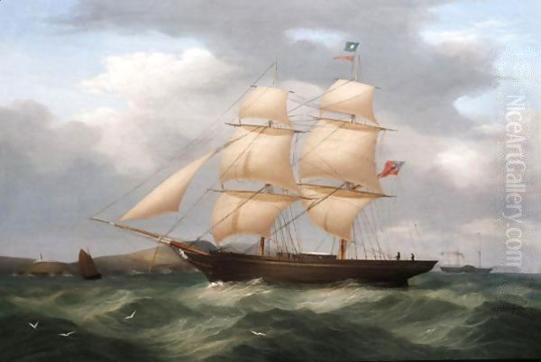 Shipping Off The Coast, Possibly Dublin Bay - view 1