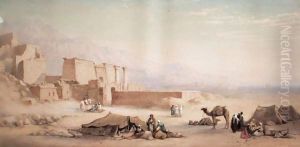 Medeenet Habu And The Plain Of Thebes