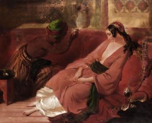 In The Harem, Granada, Spain by Henry Stanier