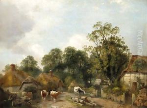 Near Dorking, Surrey by Charles Collins