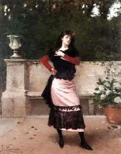 Manola (Spanish Lady) by Francisco Miralles Galup