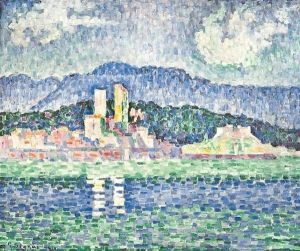 Antibes. Orage by Paul Signac
