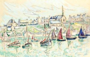 Audierne 2 by Paul Signac
