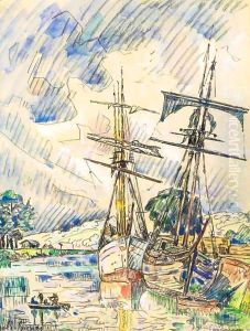 Landerneau by Paul Signac