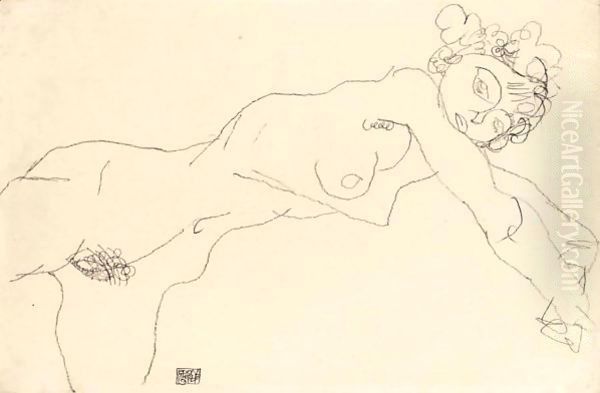 Liegende (Reclining Nude) - view 1