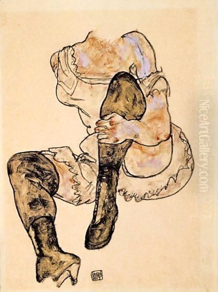 Sitzende Mit Angezogenem Linken Bein (Torso) - view 1