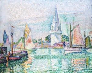 La Rochelle. La Tour Des Quatre Sergents. L'Epi by Paul Signac