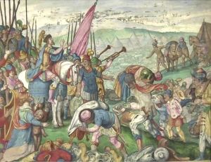 Gideon With His Warriors by Frans Boels