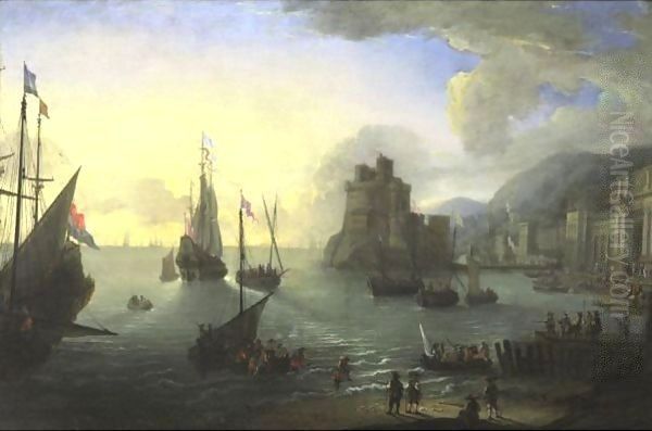 View Of A Southern Port - view 1