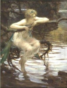 La Libellule by Paul Chabas