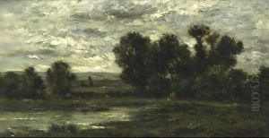 Le Labours, Auvers by Charles-Francois Daubigny