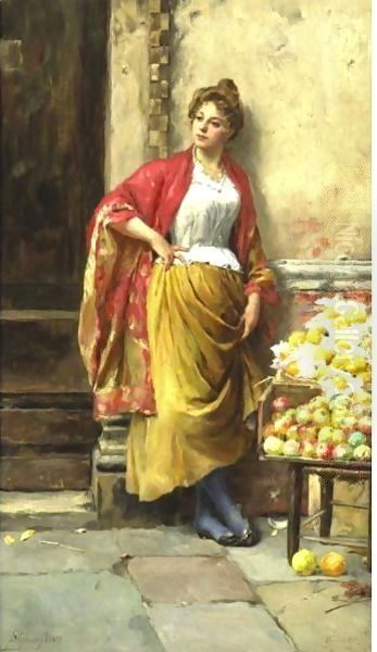 The Fruit Seller - view 1