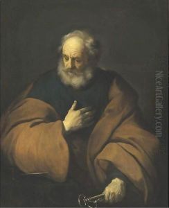 Saint Peter Holding The Keys To The Church by Jacob Adriaensz Backer