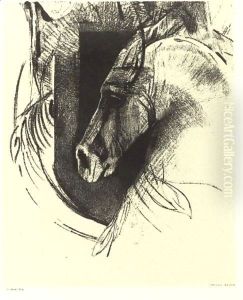 Le Coursier by Odilon Redon