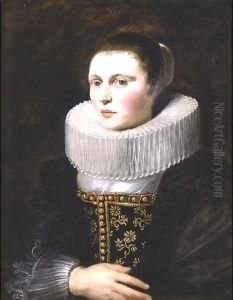 Portrait Of A Lady by Cornelis De Vos
