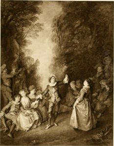 Fete Champetre by Nicolas Lancret