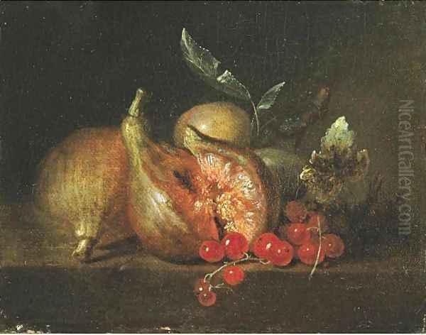Still Life With Figs And Red Currants - view 1