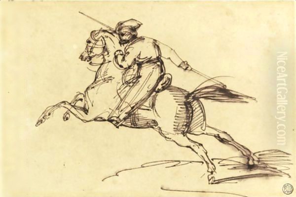 Galloping Cossack - view 1