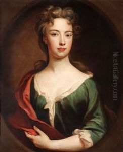 Portrait Of Margaret Fitzherbert by Sir Godfrey Kneller
