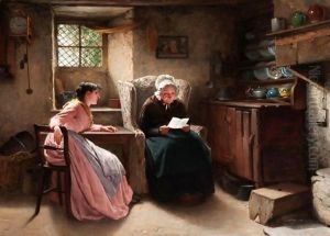 Asking Granny's Advice by Haynes King