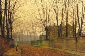 Late October At Ritson by John Atkinson Grimshaw