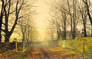 Golden Eve by John Atkinson Grimshaw
