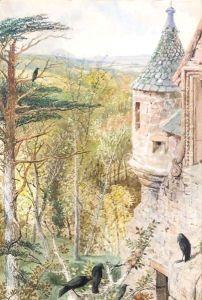 The Firth Of Clyde From Penkill Castle by William Bell Scott