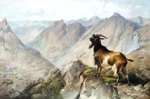 The Scapegoat - And The Goat Shall Bear Upon Him All Their Iniquities Unto A Land Not Inhabited. Leviticus, Xvi. 22