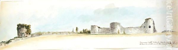 Views Of Pevensey Castle, Sussex - view 1