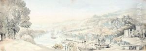 Chepstow by Thomas Rowlandson