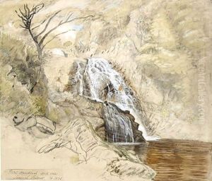 Pistyll Mawddach, North Wales by Samuel Palmer