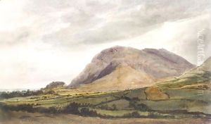 Bredon Hill, Worcester by Peter de Wint