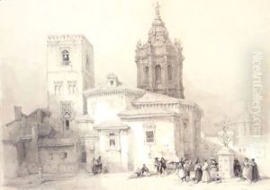 Santa Catalina, Seville by David Roberts