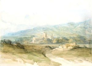 The Priory Of Pluscarden, Morayshire by David Roberts