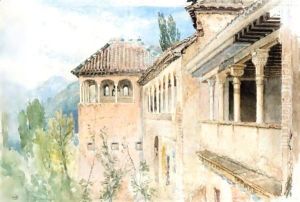 Tocador De La Reina, The Alhambra, Grenada, Spain