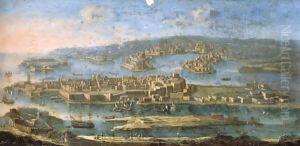 A View Of Valletta, Malta