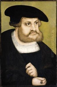Portrait Of The Elector Frederick III 'The Wise' Of Saxony (1463-1525)