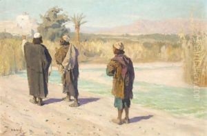 The Arrival In His Town, From The Cycle Scenes From The Life Of Christ